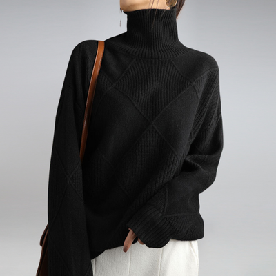 Luxury Cashmere Turtleneck Sweater – Timeless Elegance & Ultimate Comfort