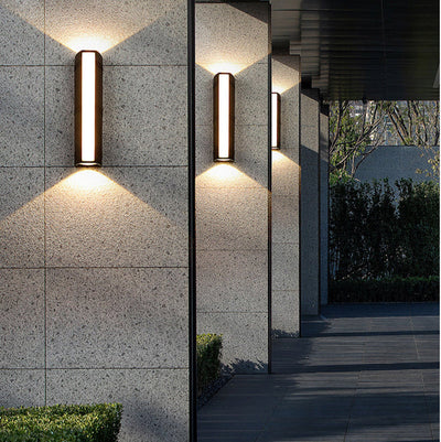 Waterproof Outdoor Wall Light – Modern LED Aluminium Fixture for Gardens & Entrances