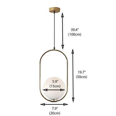 Elegant Drop Pendant Lights – Modern Brass Hanging Lamp for a Luxurious Touch