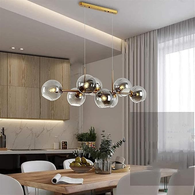 Nordic Glass Ball Chandelier – Modern Elegance with Timeless Charm