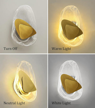 Modern Glass LED Wall Light – Elegant Ambient Lighting for Every Room