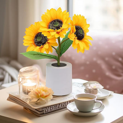 Luminous Sunflower Lamp – Nature-Inspired Glow for a Warm & Cheerful Ambience