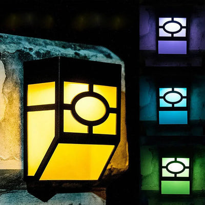 Solar LED Wall Light – Smart Outdoor Illumination with Soft Ambient Glow