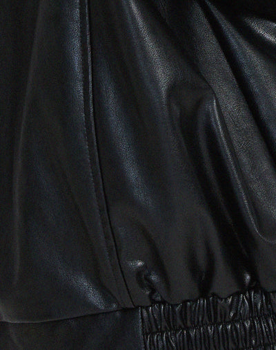 Oversized Leather Jacket for Women – Timeless Elegance and Comfort