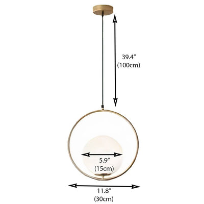 Elegant Drop Pendant Lights – Modern Brass Hanging Lamp for a Luxurious Touch