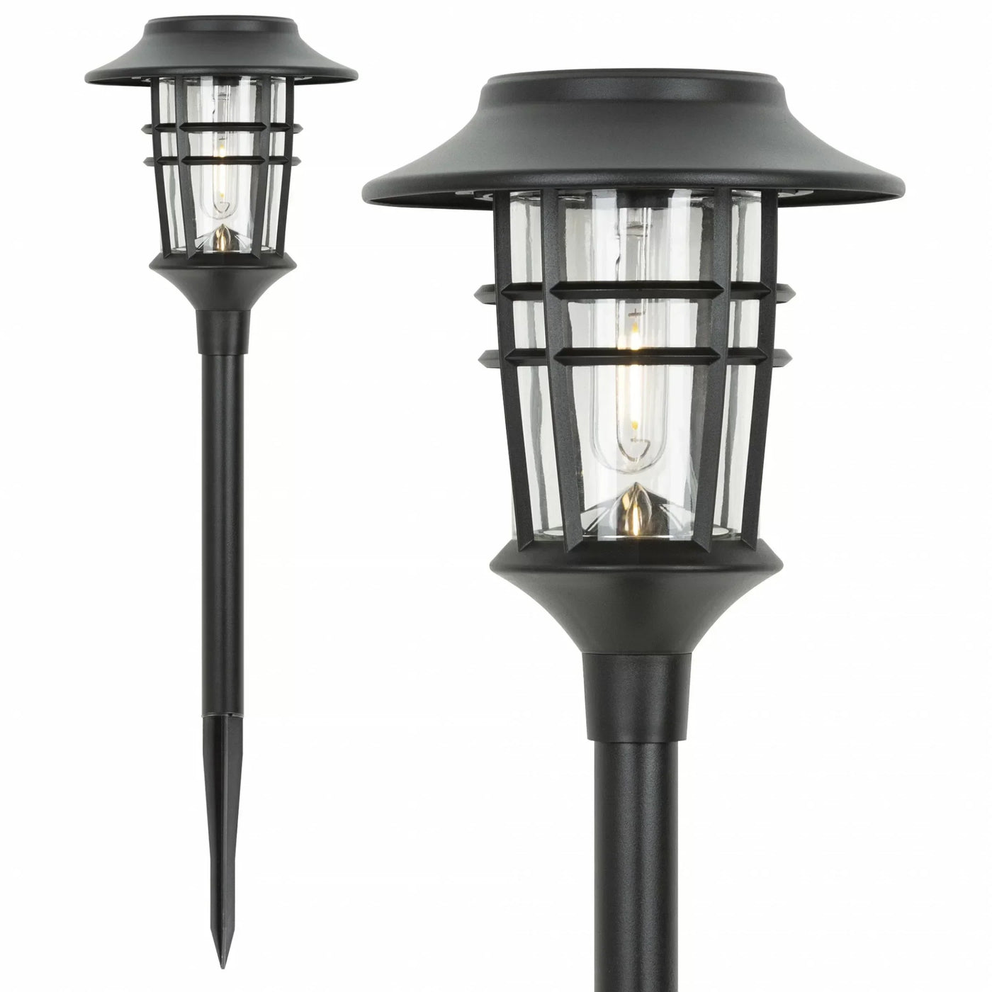 GardenLamps Solar Torch Set – Elegant & Eco-Friendly Outdoor LED Lights (Set of 6)