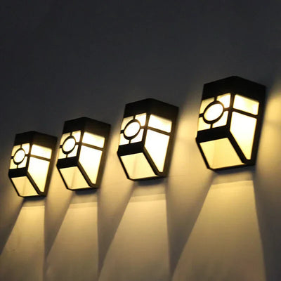 Solar LED Wall Light – Smart Outdoor Illumination with Soft Ambient Glow