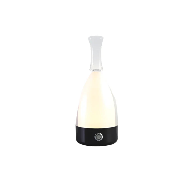 Rechargeable Wine Bottle Night Light – Touch-Control LED Lamp with Dimmable Modes
