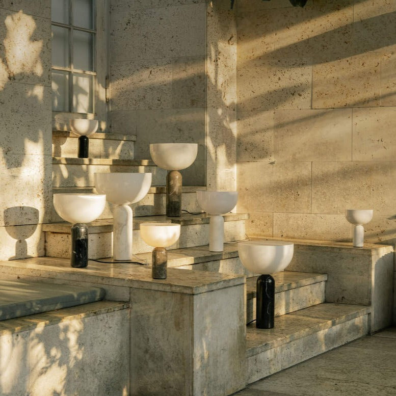 Raja Marble Table Lamp – Timeless Elegance with a Luxurious Marble Base