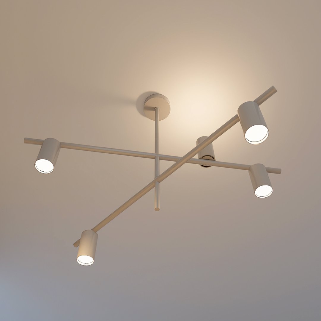 LumiDrop | Unique LED Pendant Light with Adjustable Height and Asymmetrical Cylinders