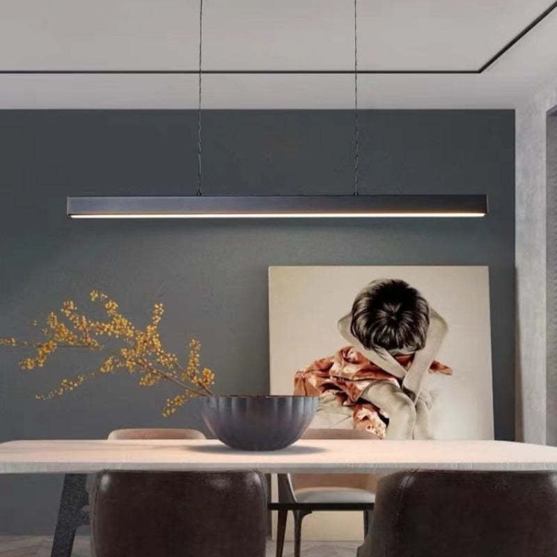 Modern Halo Pendant Light – Sleek Metal & Acrylic Hanging Lamp