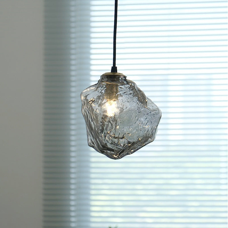 Lava Glass Pendant Light – Postmodern Elegance with Celestial Charm