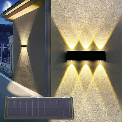 Solar Outdoor Up Down Lights – Energy-Efficient Wall Lighting for Gardens & Patios