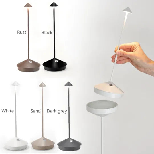 Modern Wireless LED Table Lamp – Adjustable, Waterproof & Rechargeable