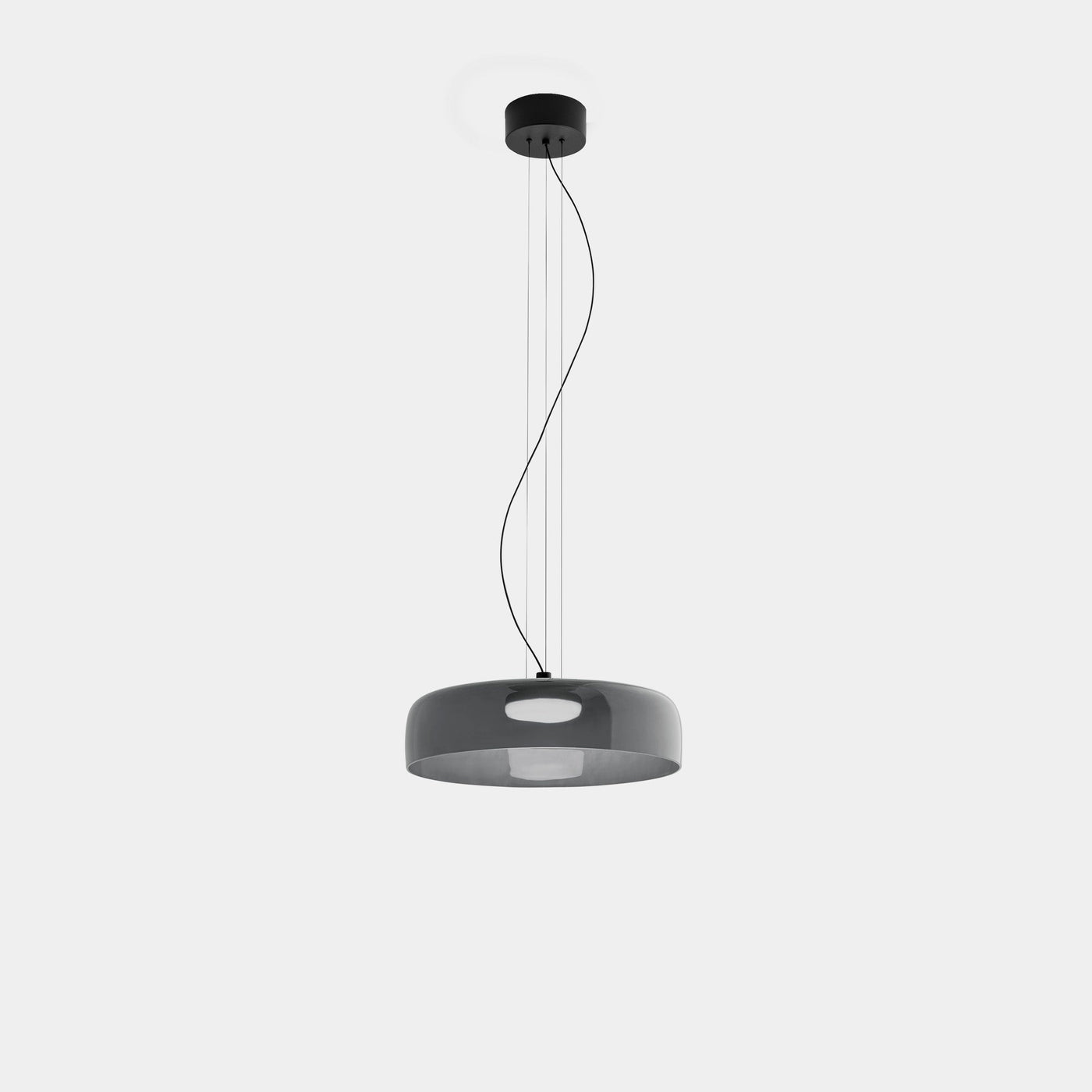 Glass Ceiling Light – Vintage-Inspired Hanging Pendant with Warm LED Glow (40W, Adjustable)