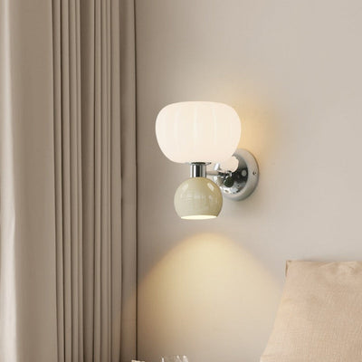 Modern LED Wall Lamp – Elegant Cream Finish for Soft Ambient Lighting