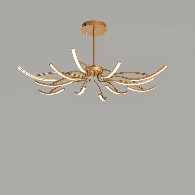 Luster Modern Ceiling Light – Elegant LED Design for Ambient Lighting