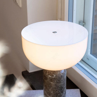 Raja Marble Table Lamp – Timeless Elegance with a Luxurious Marble Base