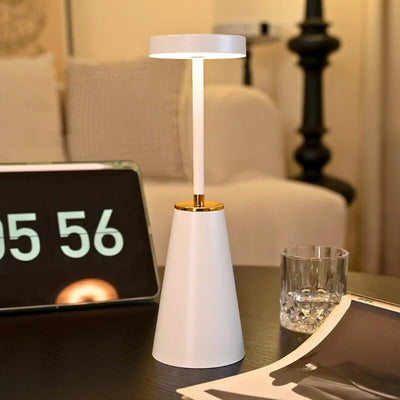 LumiFlex Cordless Table Lamp – Touch-Control LED with Adjustable Brightness