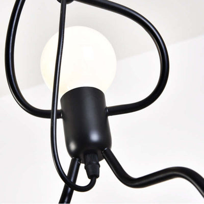 Retro Metal Pendant Light – Playful and Adjustable Design for a Unique Ambiance