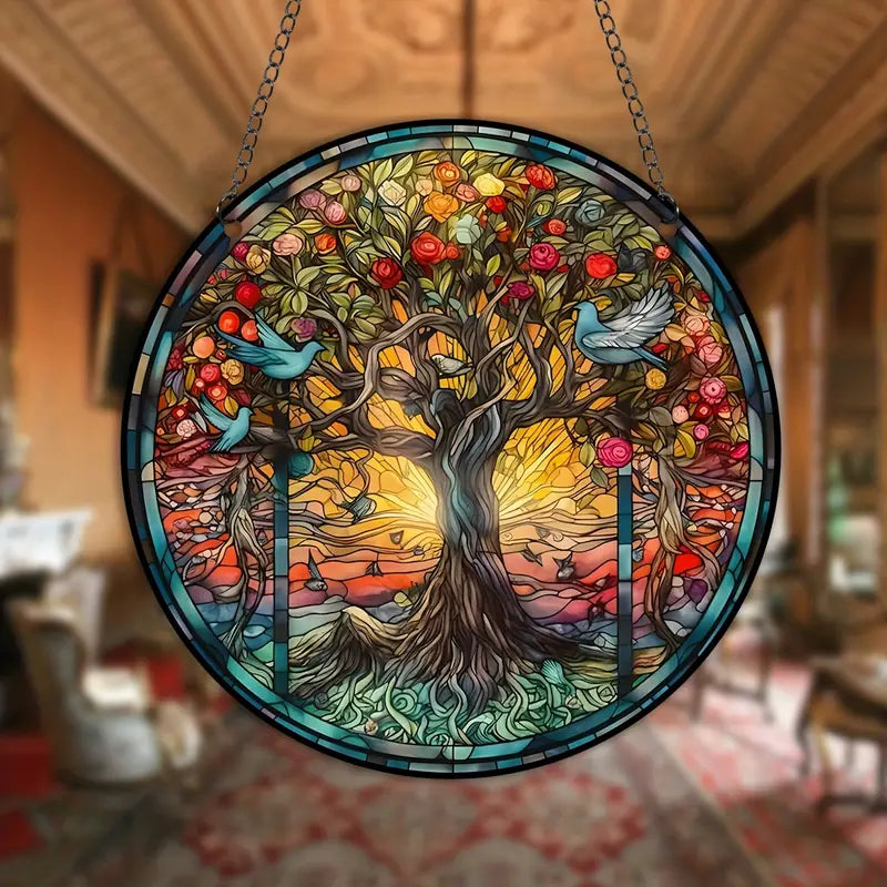 Sunshine Catcher – Crystal Window Ornament for Radiant Light & Colour