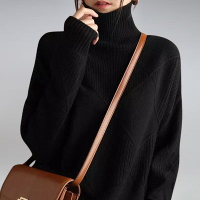 Luxury Cashmere Turtleneck Sweater – Timeless Elegance & Ultimate Comfort