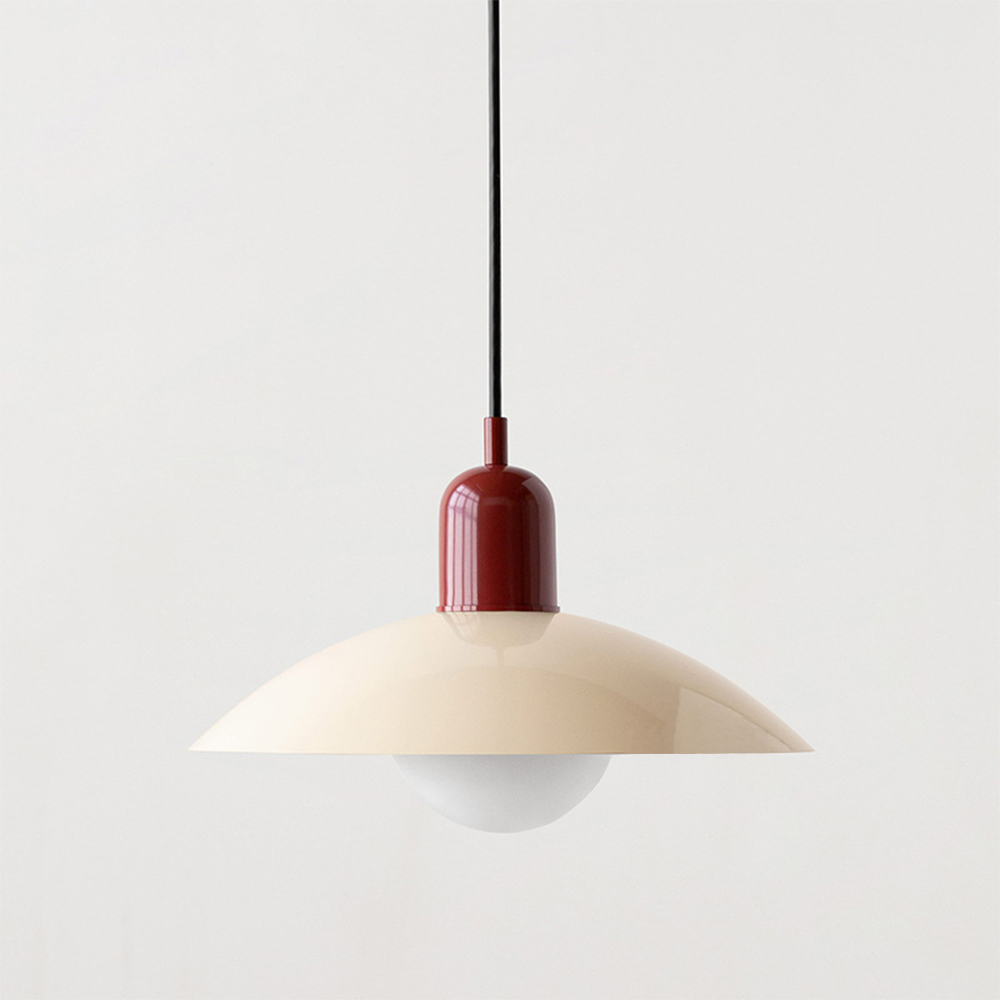 Macaron Pendant Light – Colourful Glass Shade for Modern Interiors