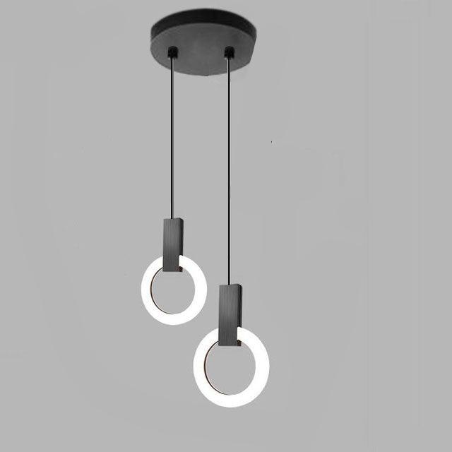 Nordic Ring LED Pendant Light – Minimalist Elegance for Modern Interiors