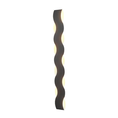 Wave LED Outdoor Wall Light – Modern Waterproof Up & Down Lighting