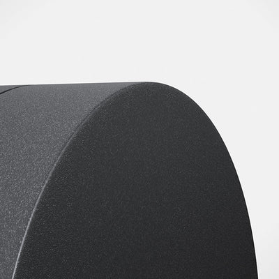 Modern Round Outdoor Wall Light – IP65 Waterproof Metal & Glass Design