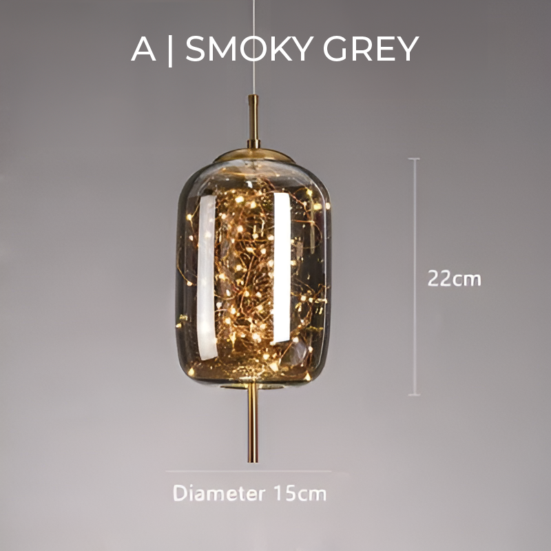 Essence Pendant Light – Elegant Glass LED Hanging Lamp for Sophisticated Interiors