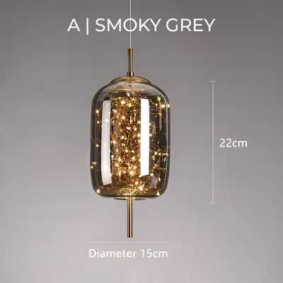 Essence Pendant Light – Elegant Glass LED Hanging Lamp for Sophisticated Interiors