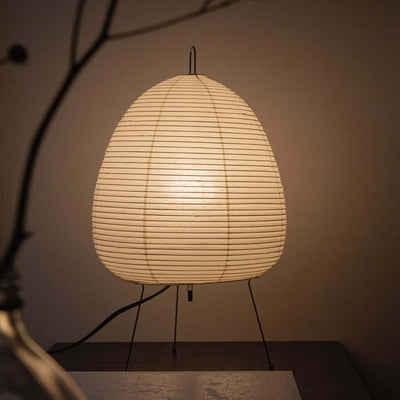 Akari Table Lamp – Japanese-Inspired Soft Glow Paper Light