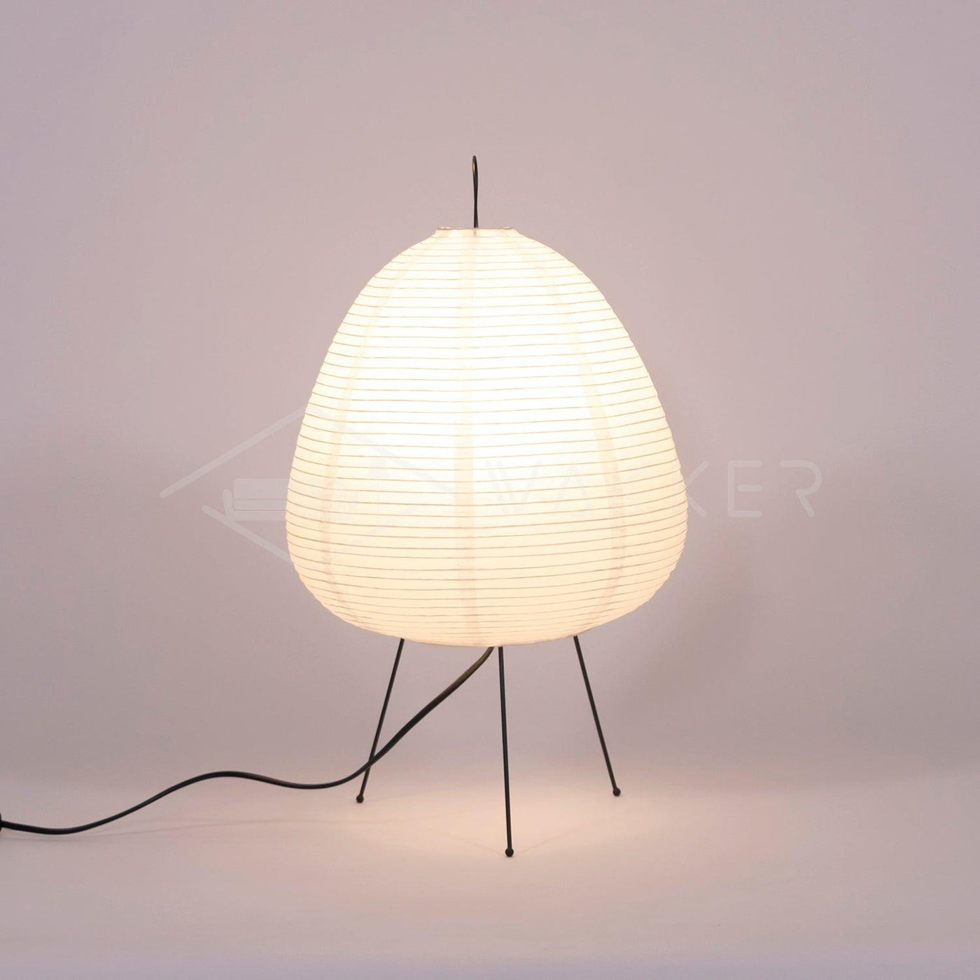 Akari Table Lamp – Japanese-Inspired Soft Glow Paper Light