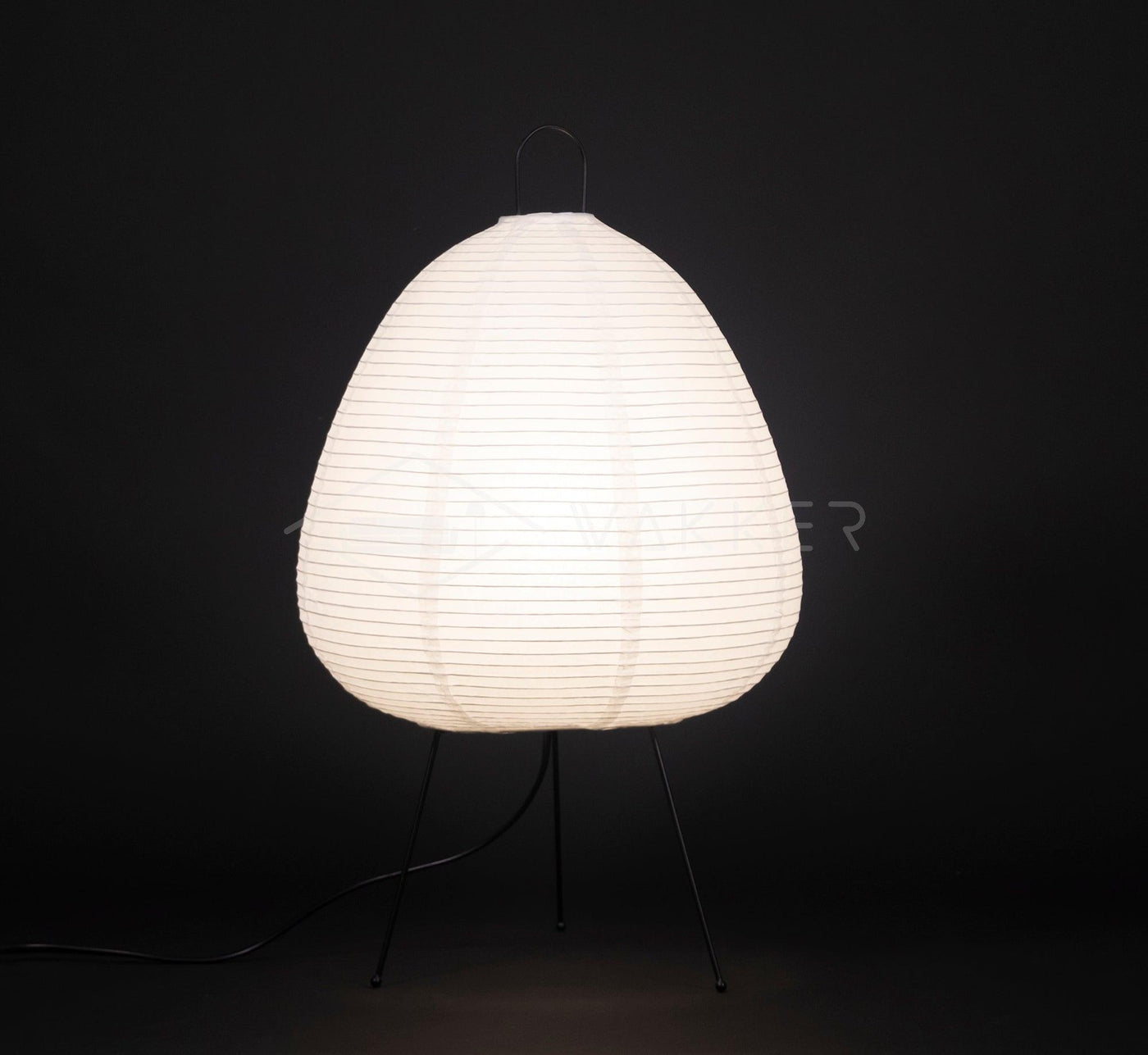 Akari Table Lamp – Japanese-Inspired Soft Glow Paper Light
