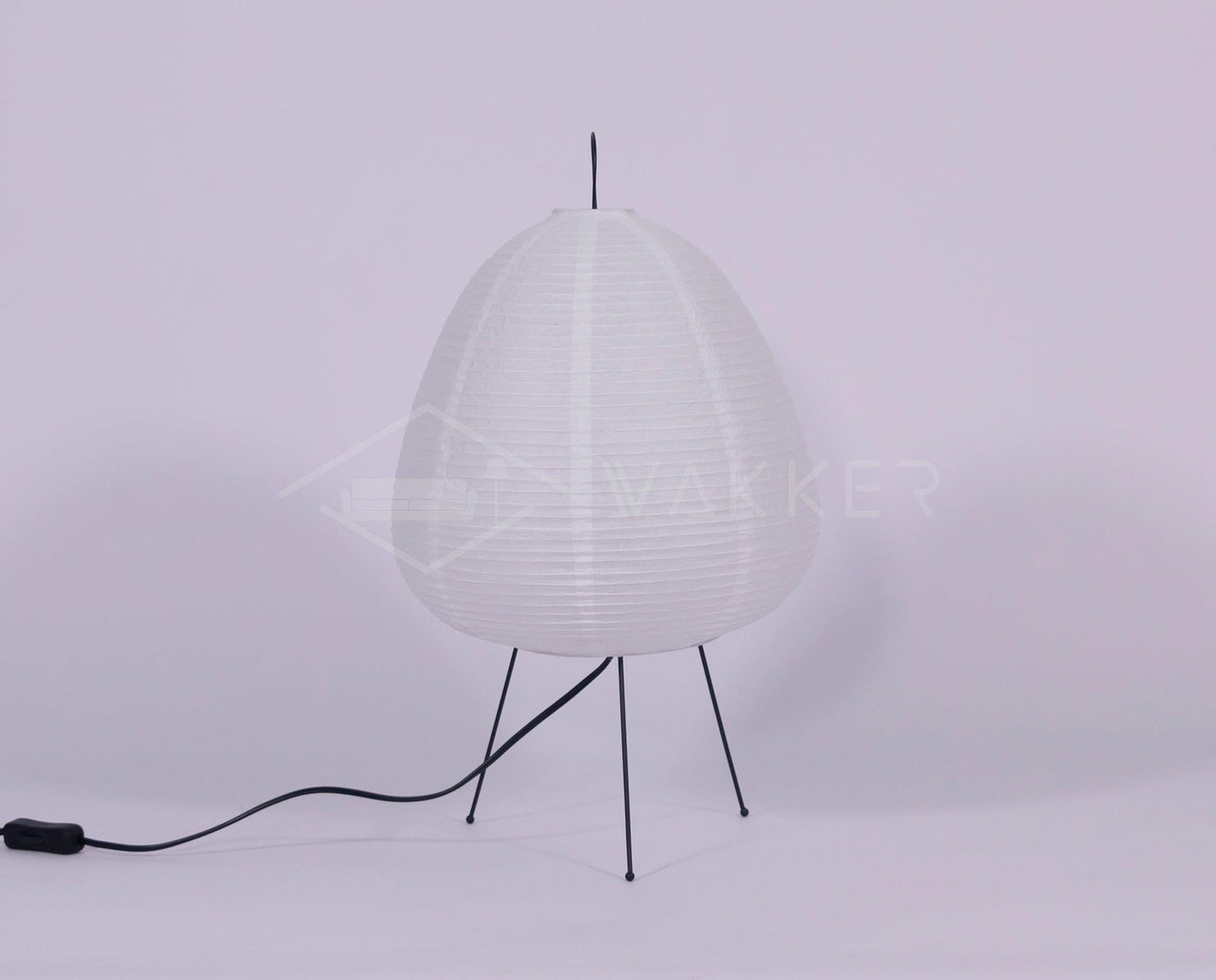 Akari Table Lamp – Japanese-Inspired Soft Glow Paper Light