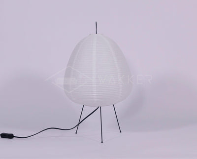 Akari Table Lamp – Japanese-Inspired Soft Glow Paper Light