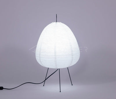 Akari Table Lamp – Japanese-Inspired Soft Glow Paper Light
