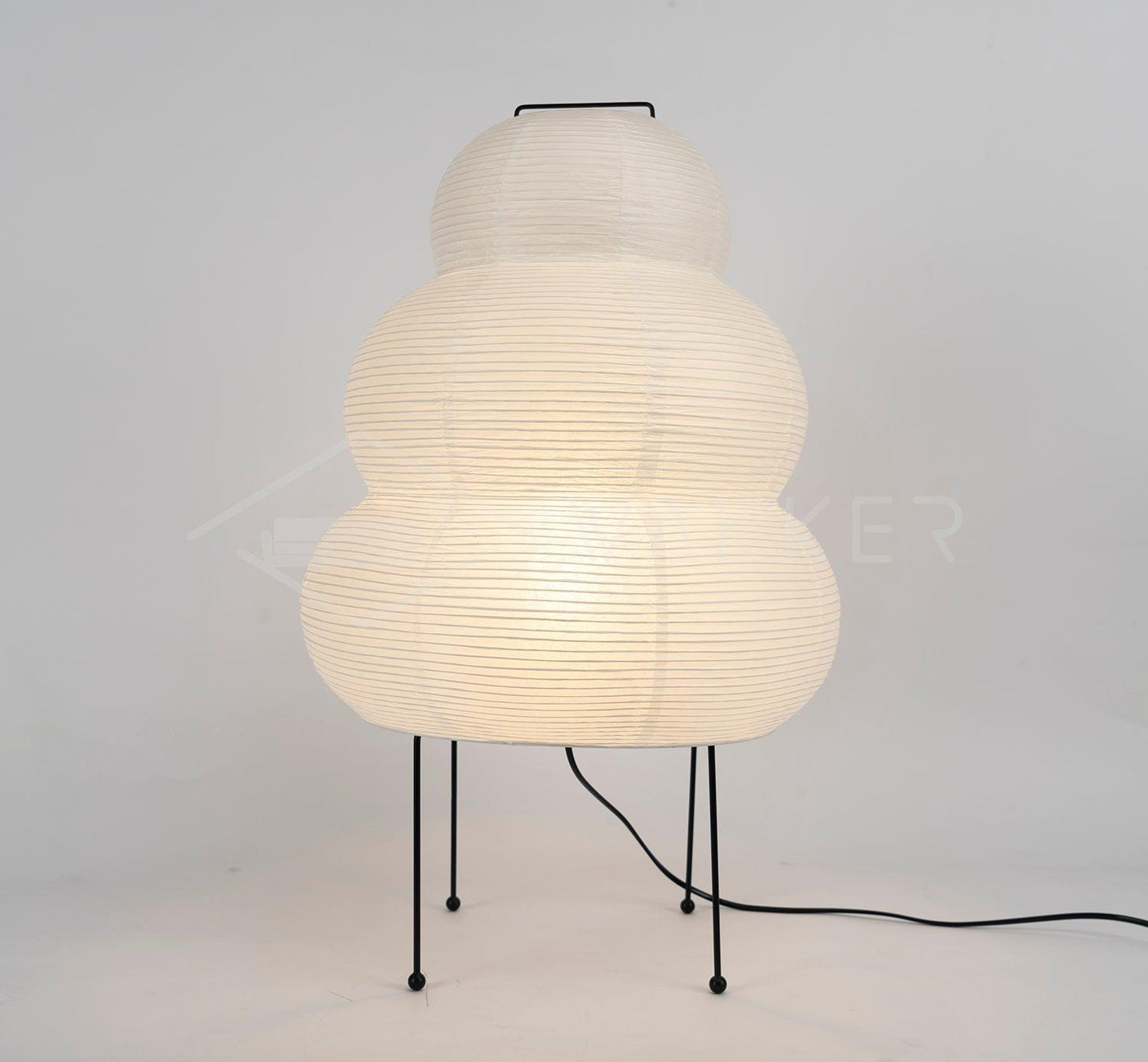 Akari Table Lamp – Japanese-Inspired Soft Glow Paper Light