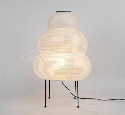 Akari Table Lamp – Japanese-Inspired Soft Glow Paper Light