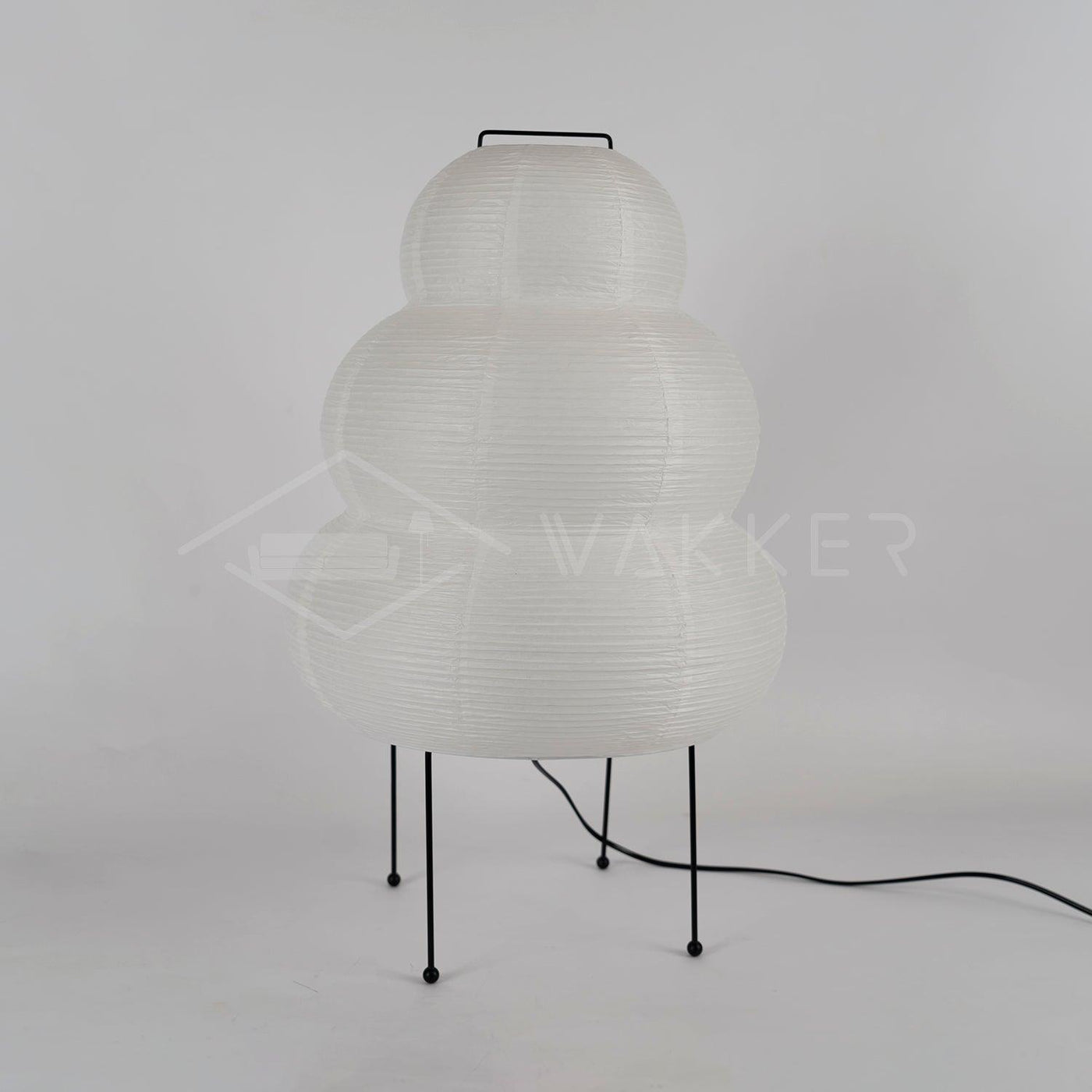 Akari Table Lamp – Japanese-Inspired Soft Glow Paper Light