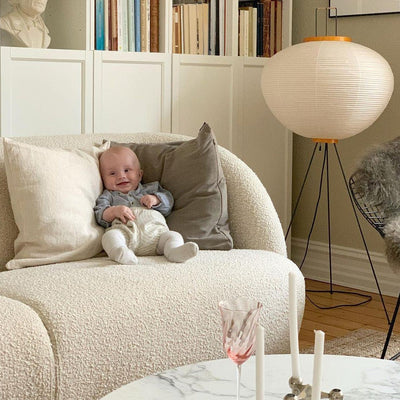 Rice Paper Floor Lamp – Minimalist Soft Glow Lighting for a Tranquil Ambience