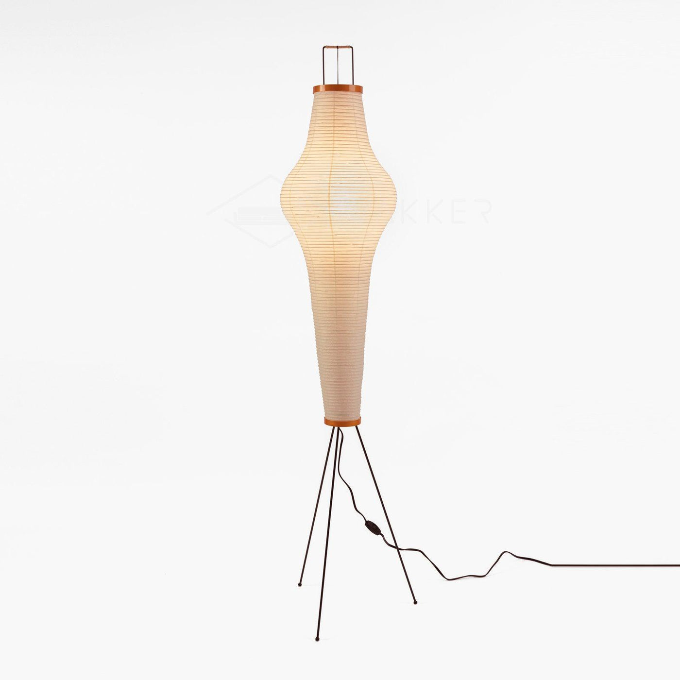Rice Paper Floor Lamp – Minimalist Soft Glow Lighting for a Tranquil Ambience