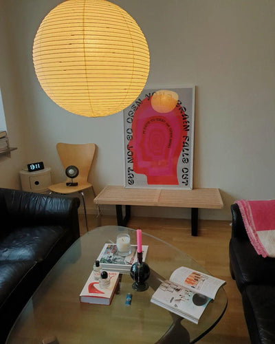 Akari A Series Pendant Light – Japanese-Inspired Paper Lantern for Timeless Elegance