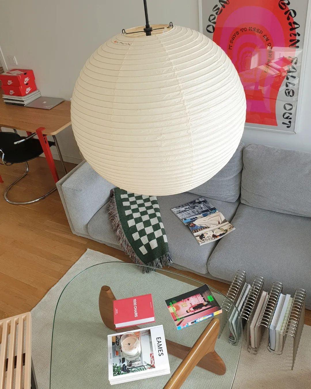 Akari A Series Pendant Light – Japanese-Inspired Paper Lantern for Timeless Elegance