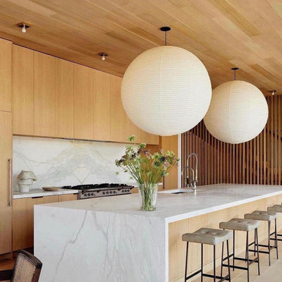 Akari A Series Pendant Light – Japanese-Inspired Paper Lantern for Timeless Elegance