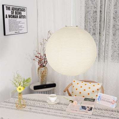 Akari A Series Pendant Light – Japanese-Inspired Paper Lantern for Timeless Elegance