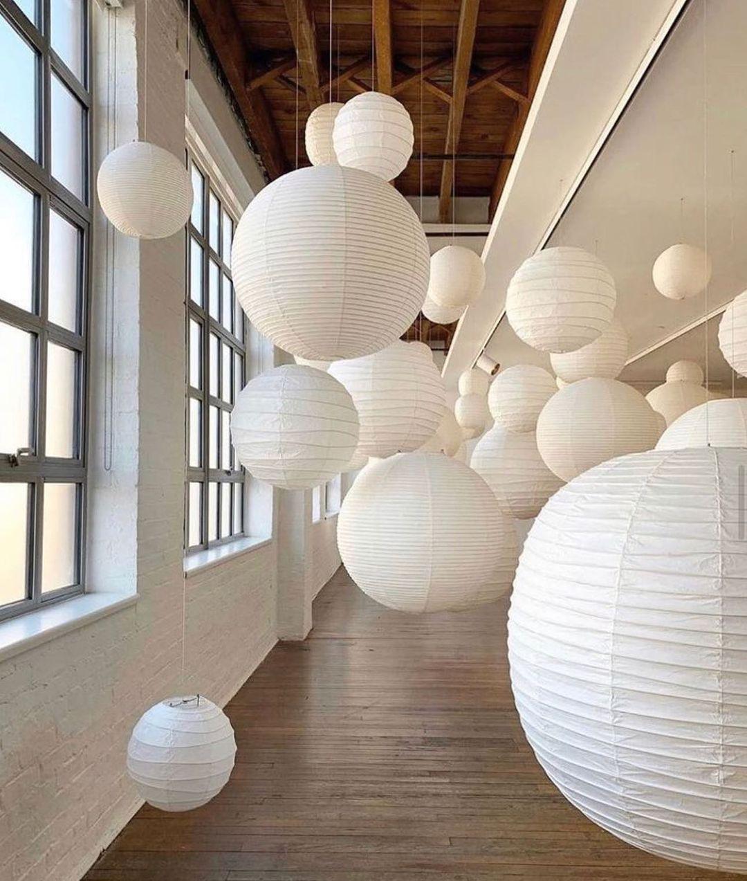 Akari A Series Pendant Light – Japanese-Inspired Paper Lantern for Timeless Elegance