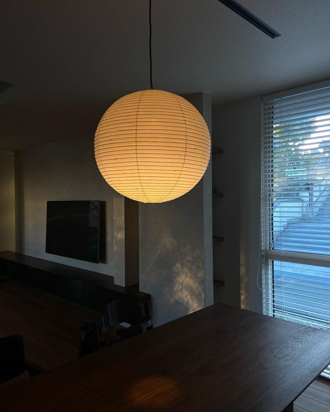 Akari A Series Pendant Light – Japanese-Inspired Paper Lantern for Timeless Elegance