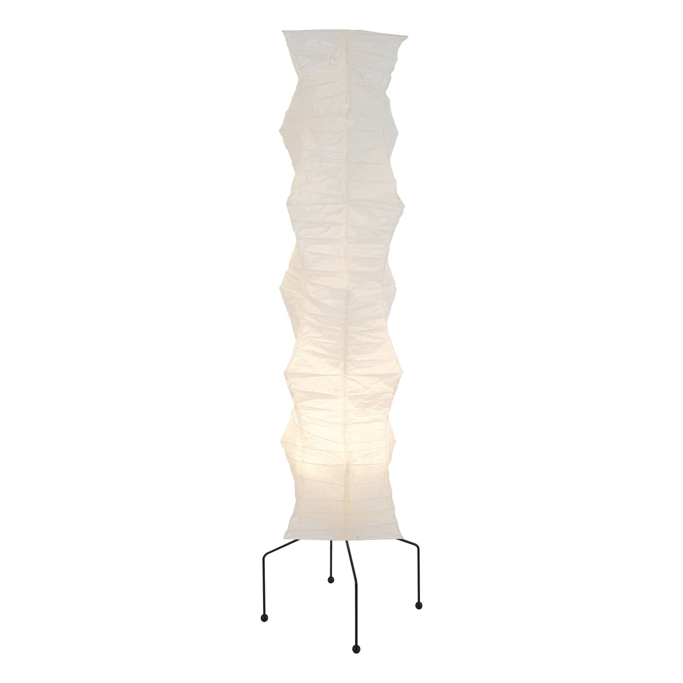 Rice Paper Floor Lamp – Minimalist Soft Glow Lighting for a Tranquil Ambience